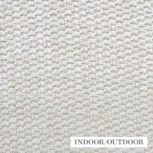 Schumacher Chunky Textured Fabric- Cayucos Indoor Outdoor Natural 1.20 yds 76371 - Picture 1 of 3