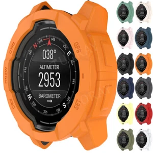 Silikonowe etui ochronne pokrowiec do Garmin instinct 3 Solar 45mm / 50mm Smart Watch - Zdjęcie 1 z 60