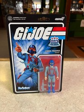 Super7 ReAction 3.75  Figure NEW 2022 GI-Joe Cobra SDCC Glow Patrol Trooper 5