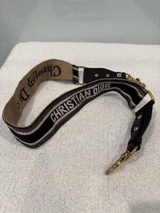 Christian Dior Shoulder Strap Embroidered Canvas - Picture 1 of 8