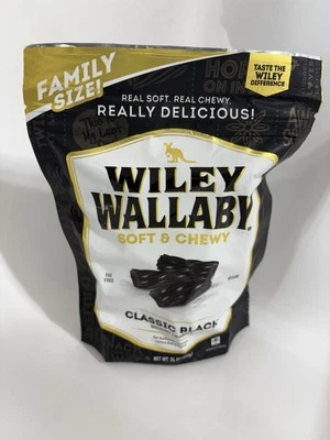 Kenny's Wiley Wallaby Gourmet Licorice, Black, 24 Ounce - Image 1 of 2