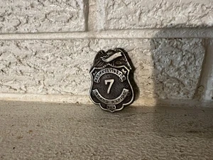 Rare Antique Nash - Kelvinator Plant Security Hat Badge grand Rapids Michigan - Picture 1 of 3