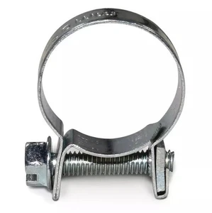 FUEL PIPE CLAMP  10-11MM  ZINC PLATED   2 UNITS - Picture 1 of 1