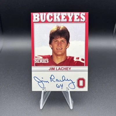 2004-09 TK Legacy Ohio State Buckeyes Jim Lachey Signature Series Auto OSU B92 - Image 1 of 2
