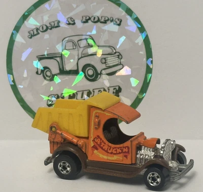 Camión de volteo Hot Wheels A Truckin cabina C 1/64 de colección lanzado 1977 Hong Kong Foto 1 de 4