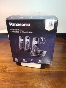 Panasonic KX-TG3833M 3-Handset Cordless Phone System with Answering System. READ - Picture 1 of 13