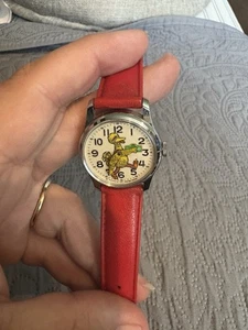 Reloj suizo de cuerda vintage Bradley Sesame Street Big Bird - Imagen 1 de 7