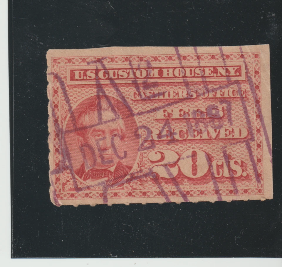 US  Scott #RL1 Used Custom House F/VF Fine/Very Fine - Image 1 of 1
