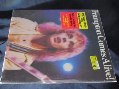 Peter Frampton Frampton Comes Alive! Sealed Vinyl Records LP USA 1976 Orig Hype  - Image 1 of 4