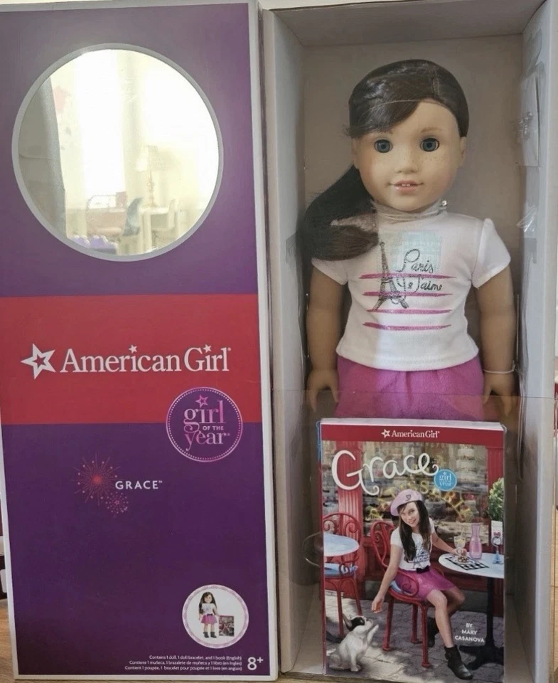 全新带盒! 美国女孩娃娃格蕾丝托马斯年度女孩 2015 — 第 1/4 张图片