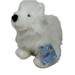 Ganz Webkinz Samoyed HM176 Retired Dog Puppy Stuffed Animal Plush Toy 2008 Tag - Picture 1 of 6