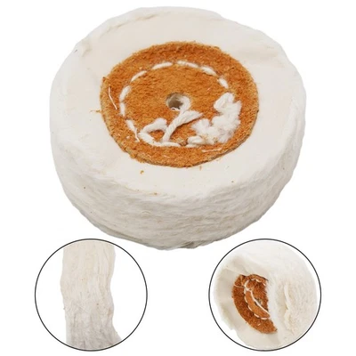 Polierscheibe aus Stoff für Winkelschleifer 50mm Passend für Metall und Schmuck - Bild 1 von 4