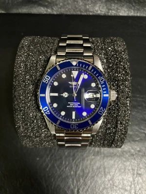 Reloj analógico para mujer Invicta cronógrafo cuarzo ángel esfera azul 37150 Foto 1 de 4