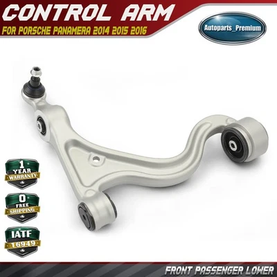 Brazo de control inferior del pasajero delantero con rótula para Porsche Panamera 2014-2016 Foto 1 de 4