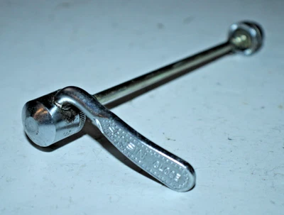 Pincho de rueda trasero vintage para bicicleta de carretera Sansin 126 mm plateado híbrido café cercanías :) Foto 1 de 4