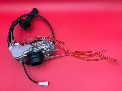 Suzuki DRZ400 2000 - 2004 / DRZ400E 00 - 07 CR Carburetor Intake Fuel Assembly - Image 1 of 4