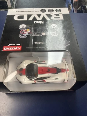 Kyosho MINI-Z RWD McLaren P1 GTR Ready Set - White/Red - Image 1 of 2