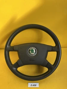 Lenkrad mit Modul 6Y0419091E, 122421200, 61305245D Skoda Fabia I 6Y - Bild 1 von 6