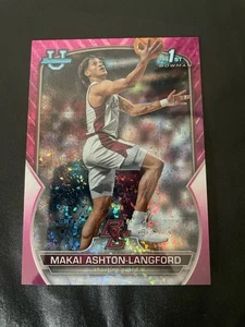 2022-23 Bowman University Chrome - Makai Ashton-Langford #21 Fuchsia... - Bild 1 von 2