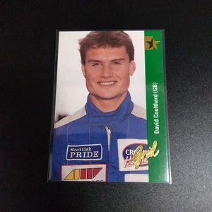 Grid Motorcard 1992 Karte David Coulthard 163 Rookie Card J1 - Bild 1 von 2