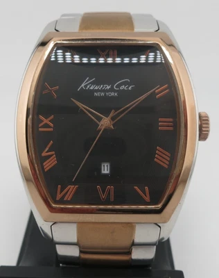 Reloj de Vestir Kenneth Cole New York Acero Inoxidable Dos Tonos - KC9050 - Nuevo Batt Foto 1 de 4