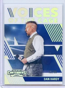 2025 Panini Contenders PFL Debutto DAN HARDY #3 VOCI DELLA GABBIA ARGENTO #13/99 - Foto 1 di 2