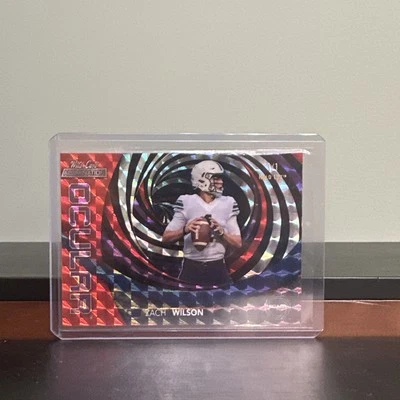 1/1 Zach Wilson 2021 Wild Card Alumination Ocular Rookie RC Holo-lux OC-2 - Image 1 of 3
