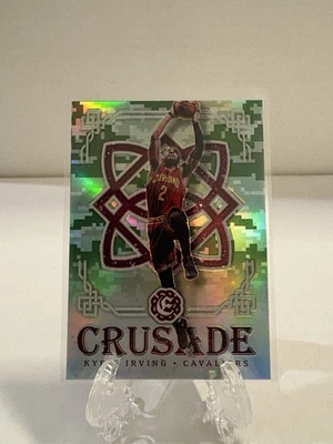 2016-17 Panini Excalibur - Crusade Kyrie Irving #13 Camo Prizm (Z) - Image 1 of 2