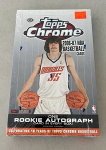 2006-07 TOPPS CHROME BASKETBALL HOBBY BOX FACTORY SEALED NBA 24 PACKS - Picture 1 of 6