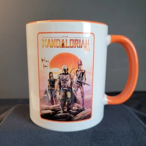 Disney "The Mandalorian" Mug Coffee Cup Mandalorian, Cara, IG-11 printed 2 sides - Picture 1 of 6