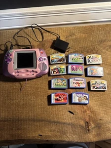 LeapFrog Leapster 2 Learning Handheld Game Tested W/ 11 Games *no Pen - Picture 1 of 6