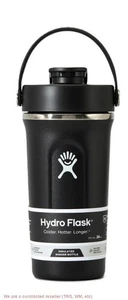 Hydro Flask 24oz Thermo Shaker Flasche - Schwarz - Bild 1 von 3