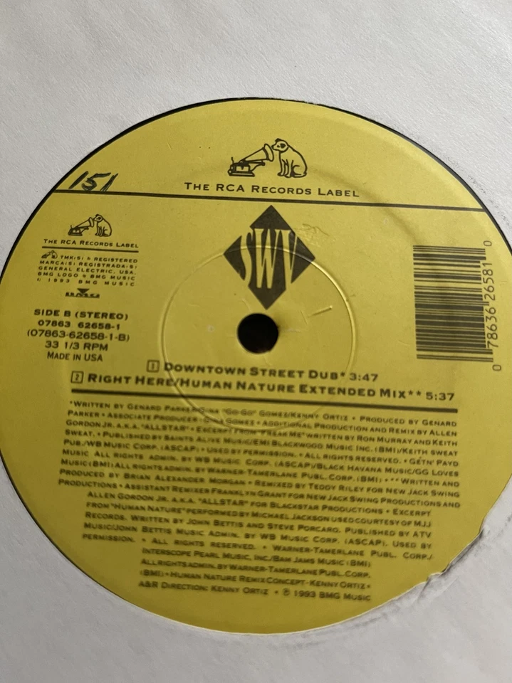 SWV - Human Nature G+ Scratches - $4.99 Warehouse BINS - READ DESCRIPTION Foto 1 de 1