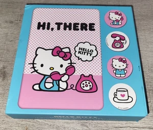 Sanrio Hello Kitty Hi There Boxed Note Card and Sticker Set NEW - Picture 1 of 5
