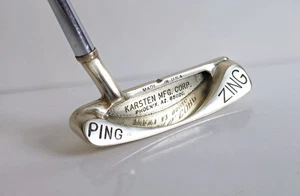 Ping Zing Karsten Original Putter 34 Inch Manganese Bronze Polished - Picture 1 of 12