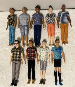 Barbie Ken Puppen Fashionista Puppe Konvolut siehe Bilder - Bild 1 von 4