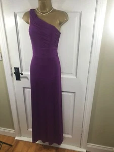 Stunning Coast Purple / Damson Lined Maxi Dress, UK 10, New Without Tags - Picture 1 of 7