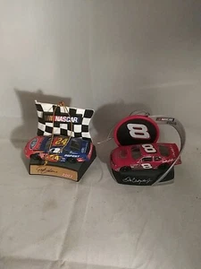 Vintage Nascar #24 Jeff Gordon #8 Earnhardt Jr. Christmas Ornaments - Picture 1 of 3