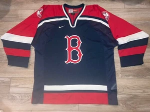 Boston Red Sox MLB Hockey Variation Nike jersey Men’s L Large LG - Picture 1 of 4