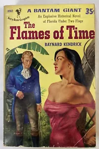 The Flames of Time by Baynard Kendrick, Bantam Books, 1951, Paperback - Foto 1 di 5