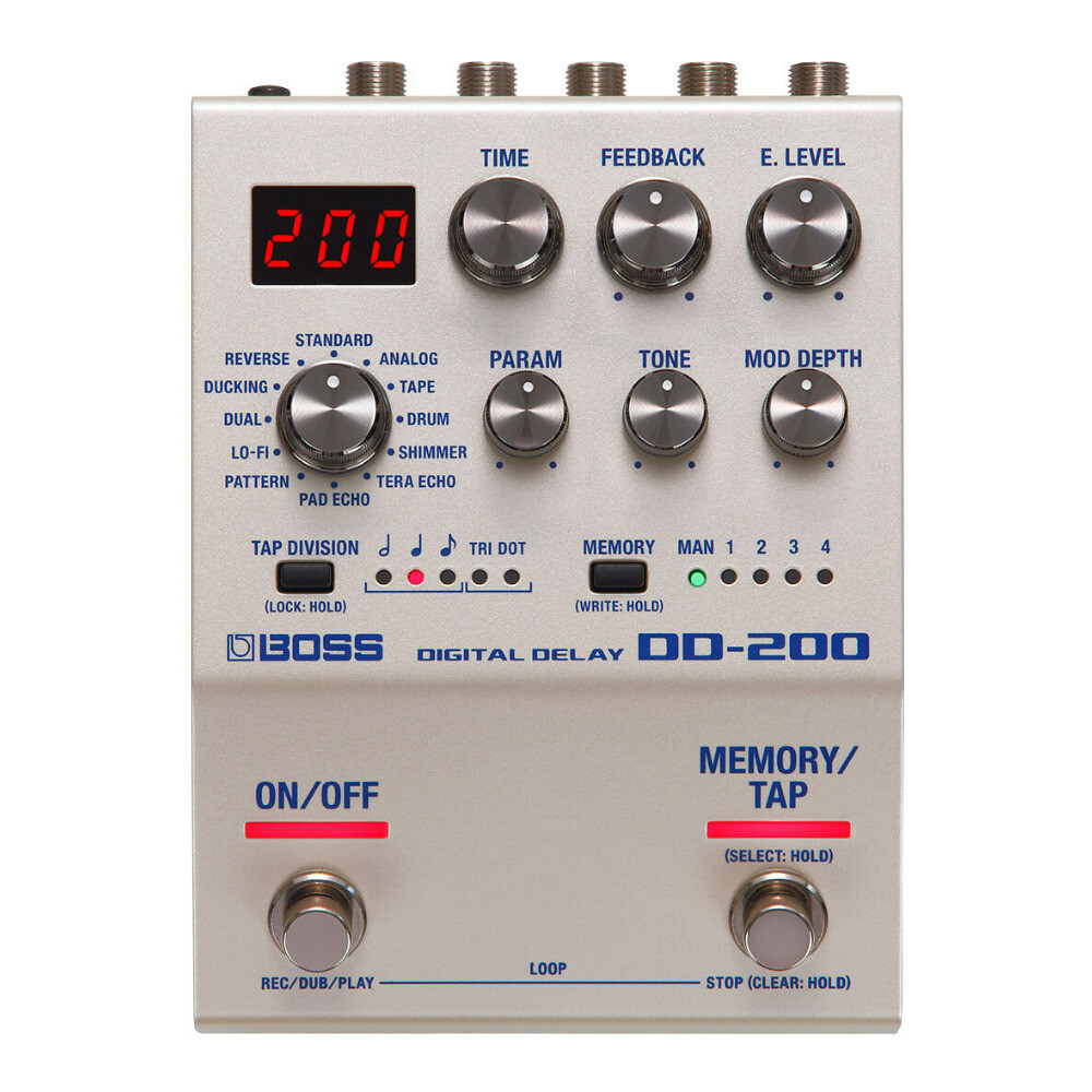 【中古エフェクター】BOSS DD-200 Boss DD200 Digital Delay Guitar Pedal for sale online | eBay