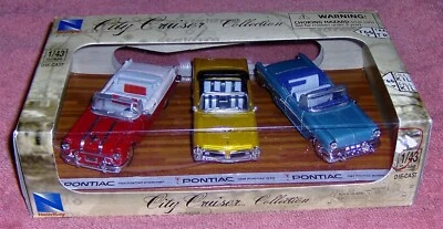 MODERN-2010's-1/43 SCALE-"PONTIAC - CITY CRUISER COLLECTION"-NEW RAY TOYS-MISC7B - Image 1 of 3