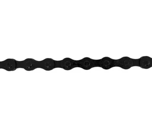 YBN PRO+ BMX 1/SPEED BICYCLE STEEL CHAIN 1/2 X 1/8 X 112 BLACK - Picture 1 of 1