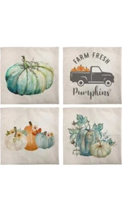 MoharWall Fall Throw Pillow Covers Autumn Pumpkin Pillow Covers Decorations... - Picture 1 of 5