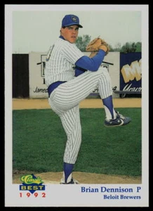 Clásico Best Brian Dennison Beloit Brewers 1992 - Imagen 1 de 2