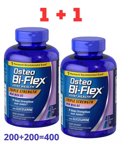 Osteo Bi-Flex Triple Strength Joint Health Glucosamine+ MSM+Vitamin D3 400 tabs - Picture 1 of 9