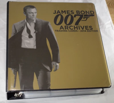 James Bond Archives 2014 ULTIMATE MINI MASTER SET MÁS DE 430 cartas + carpeta + AUTO Foto 1 de 4