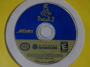 EUC DAKAR 2  - Nintendo Gamecube Disc Only Free Ship - Picture 1 of 1