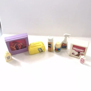 Barbie & Friends Größe Puppenzubehör - Haus Haus Gartenleben Konvolut 8 Teile - Bild 1 von 3