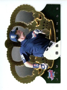 1999 Pacific Crown Royale   Jim Edmonds #1 Anaheim Angels